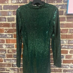 Zara sequin dress